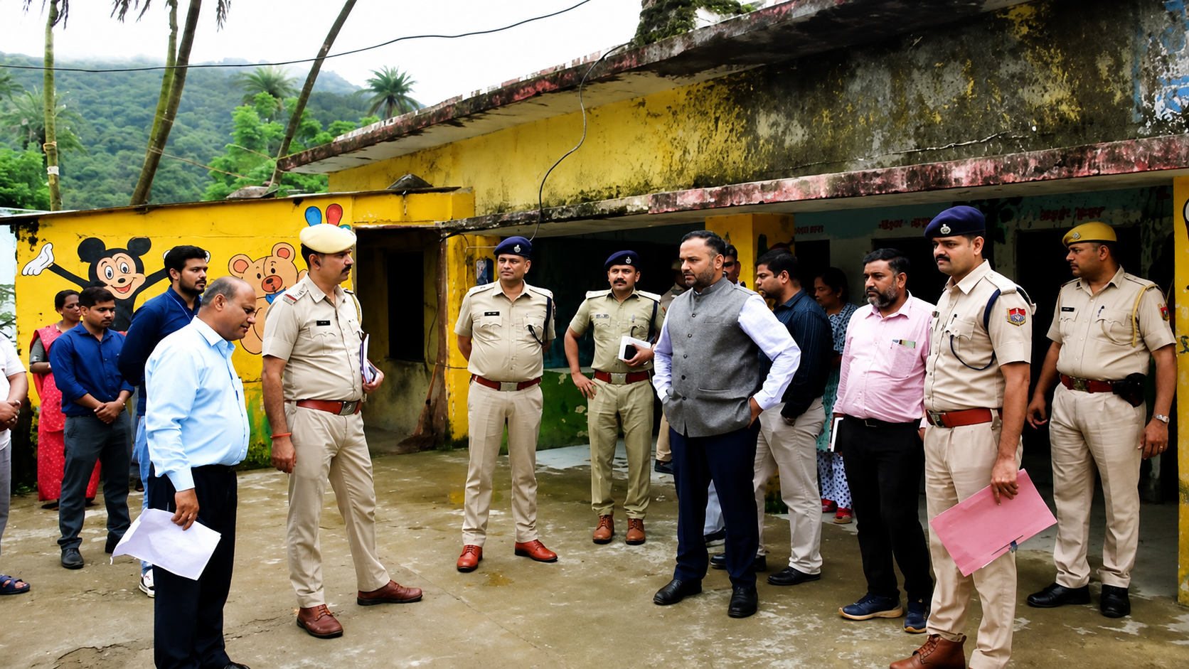 निकाय चुनाव 2026: आबूपर्वत और आबूरोड में मतदान केंद्रों का निरीक्षण, व्यवस्थाओं के दिए निर्देश